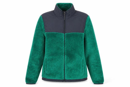 Danskin Now Womens Green Fleece Full Zip Jacket Size M