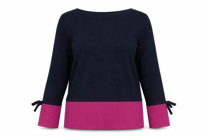 Laura Ashley Women’s Multicoloured Knit Pullover Jumper UK 12