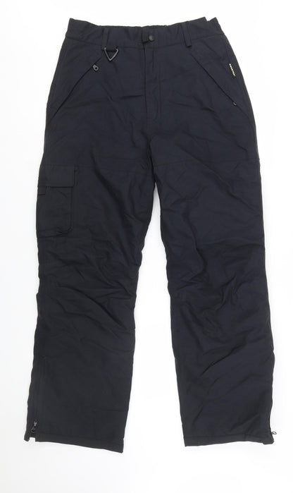 Cabela's Women's Black M Insulated Snow Pants Waterproof Winter Trousers