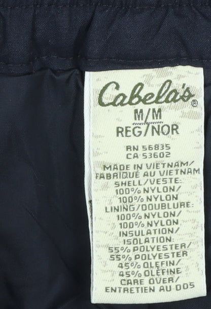 Cabela's Women's Black M Insulated Snow Pants Waterproof Winter Trousers