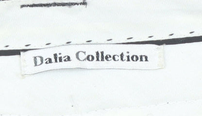 Dalia Collection Women's Grey Wool Blend Dress Pants Size 12