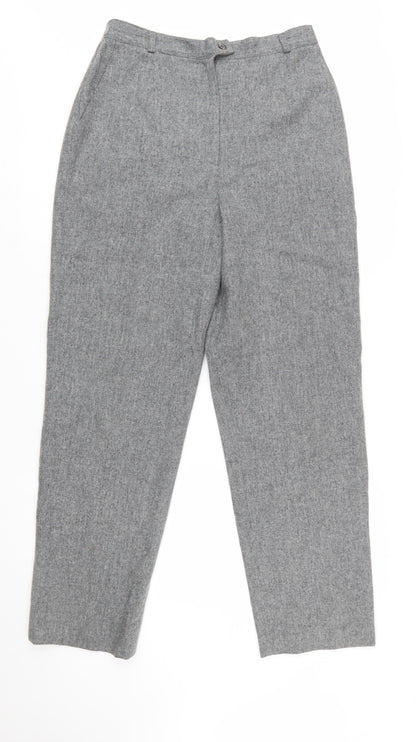 Koret Career Womens Grey Wool Dress Pants Size 14 Lined Workwear