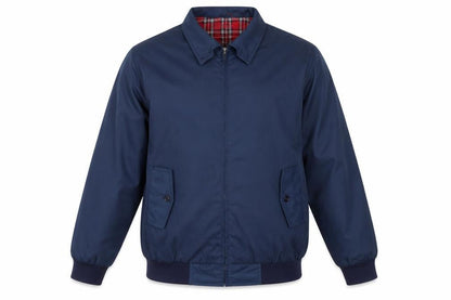 Zeagoo Men's Blue XL Bomber Jacket Wind-Resistant Lined Casual
