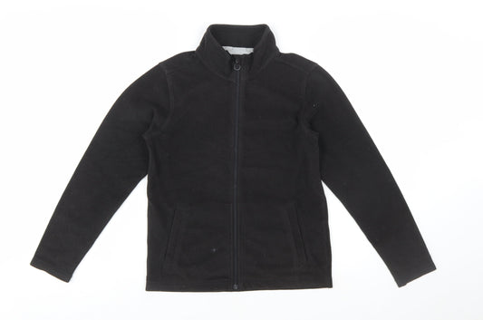Regatta Professional Boys Black 11-12 Years Fleece Full Zip Jacket