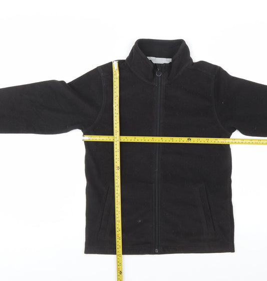 Regatta Professional Boys Black 11-12 Years Fleece Full Zip Jacket