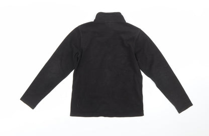 Regatta Professional Boys Black 11-12 Years Fleece Full Zip Jacket