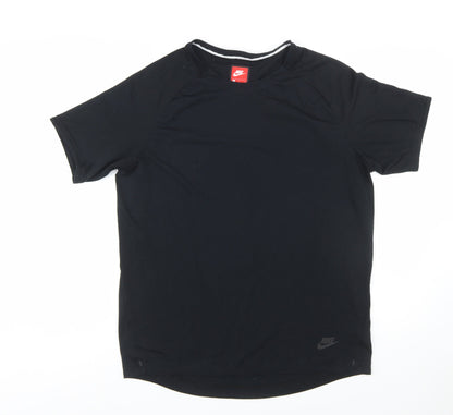 Nike Men's Black Short Sleeve Activewear T-Shirt Size L