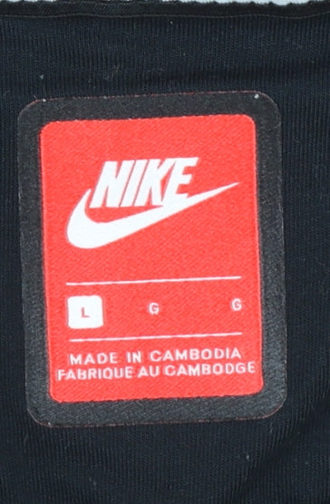 Nike Men's Black Short Sleeve Activewear T-Shirt Size L