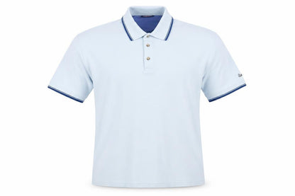 Lee Cooper Men's Blue XL Cotton Short Sleeve Polo Shirt