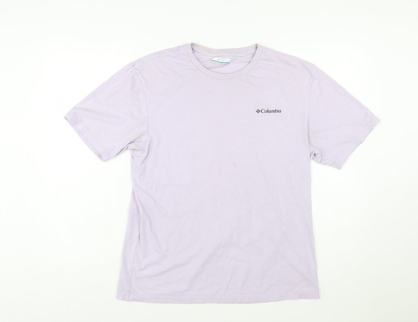 Columbia Men's Purple Graphic Outdoor T-Shirt Size M