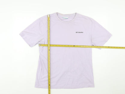 Columbia Men's Purple Graphic Outdoor T-Shirt Size M