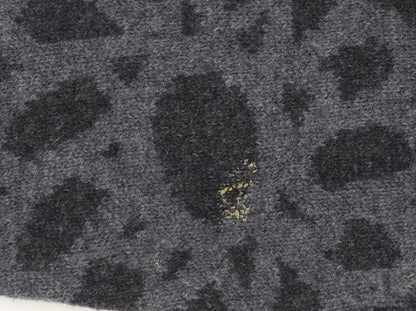 Marimekko x Uniqlo Womens Grey Wool Flower Knit Jumper Size M