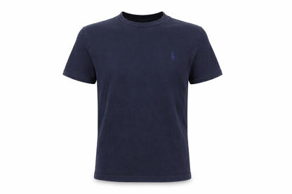 Polo Ralph Lauren Men's Navy Blue Cotton Crew Neck Slim Fit T-Shirt Size S
