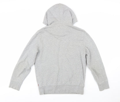Levi's Men's Grey Logo Pullover Hoodie Size S Regular Fit