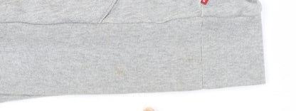 Levi's Men's Grey Logo Pullover Hoodie Size S Regular Fit