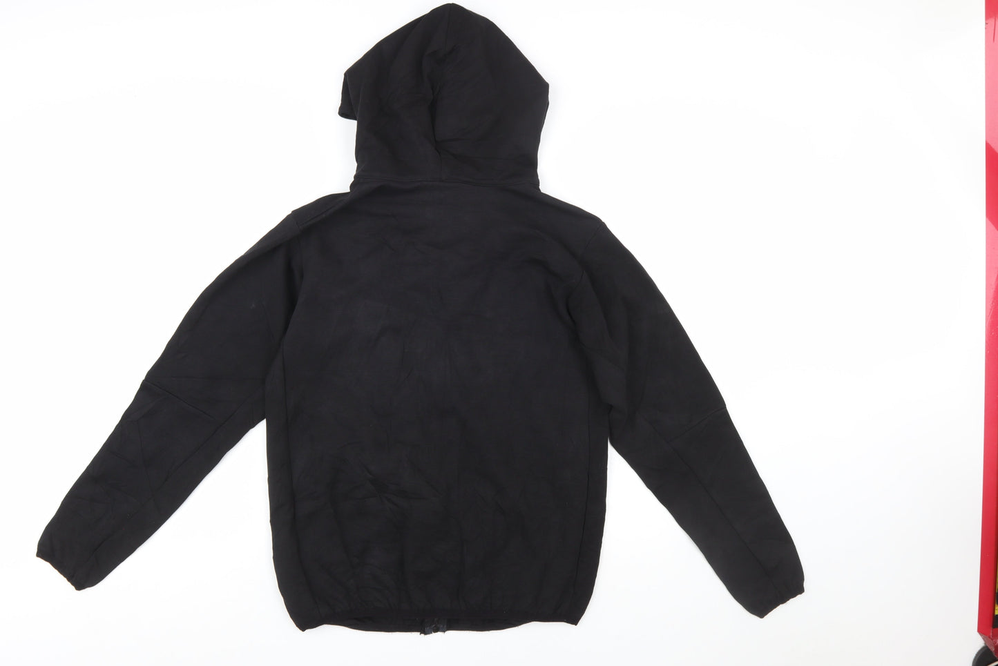 Nike Men's Black Full Zip Hoodie M Regular Fit Fleece