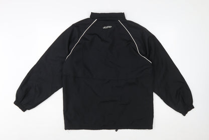 CCM Mens Black L Windbreaker Jacket Polyester Sportswear