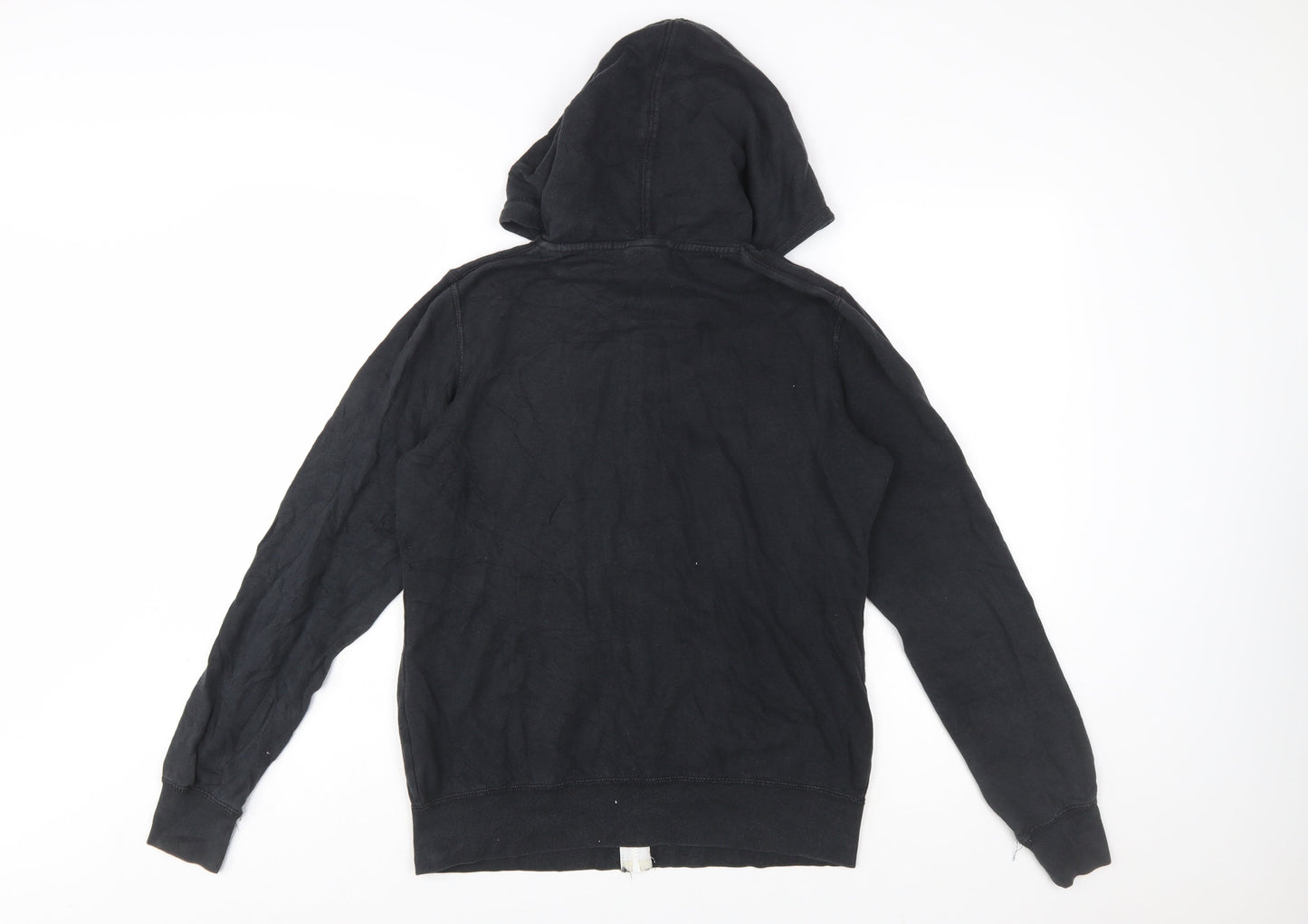 Nike Men's Black Full Zip Hoodie M Regular Fit Fleece Sportswear