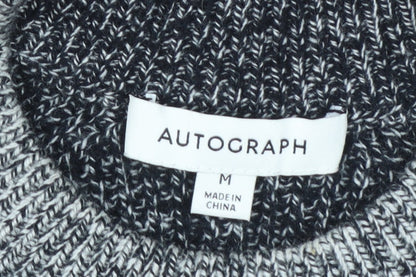 Marks and Spencer Women's Grey Knit Sleeveless Vest Jumper M