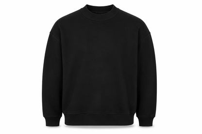 AllSaints Men's Black XS Pullover Crew Neck Sweatshirt