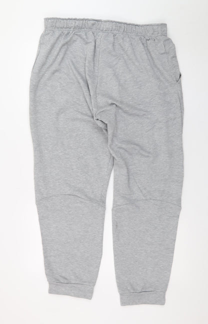 Nike Men's Grey XL Dri-FIT Jogger Trousers