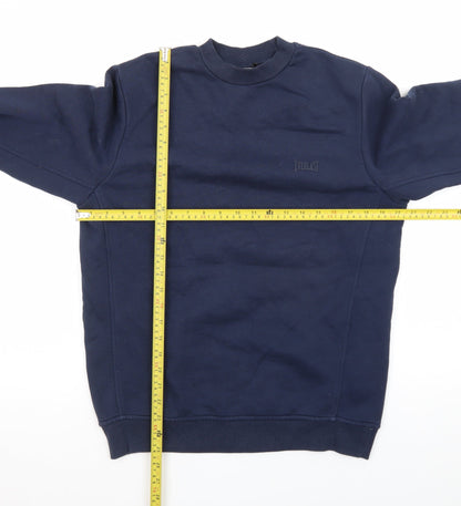 Everlast Men's Blue Pullover Sweatshirt XS Crew Neck Fleece Sportswear