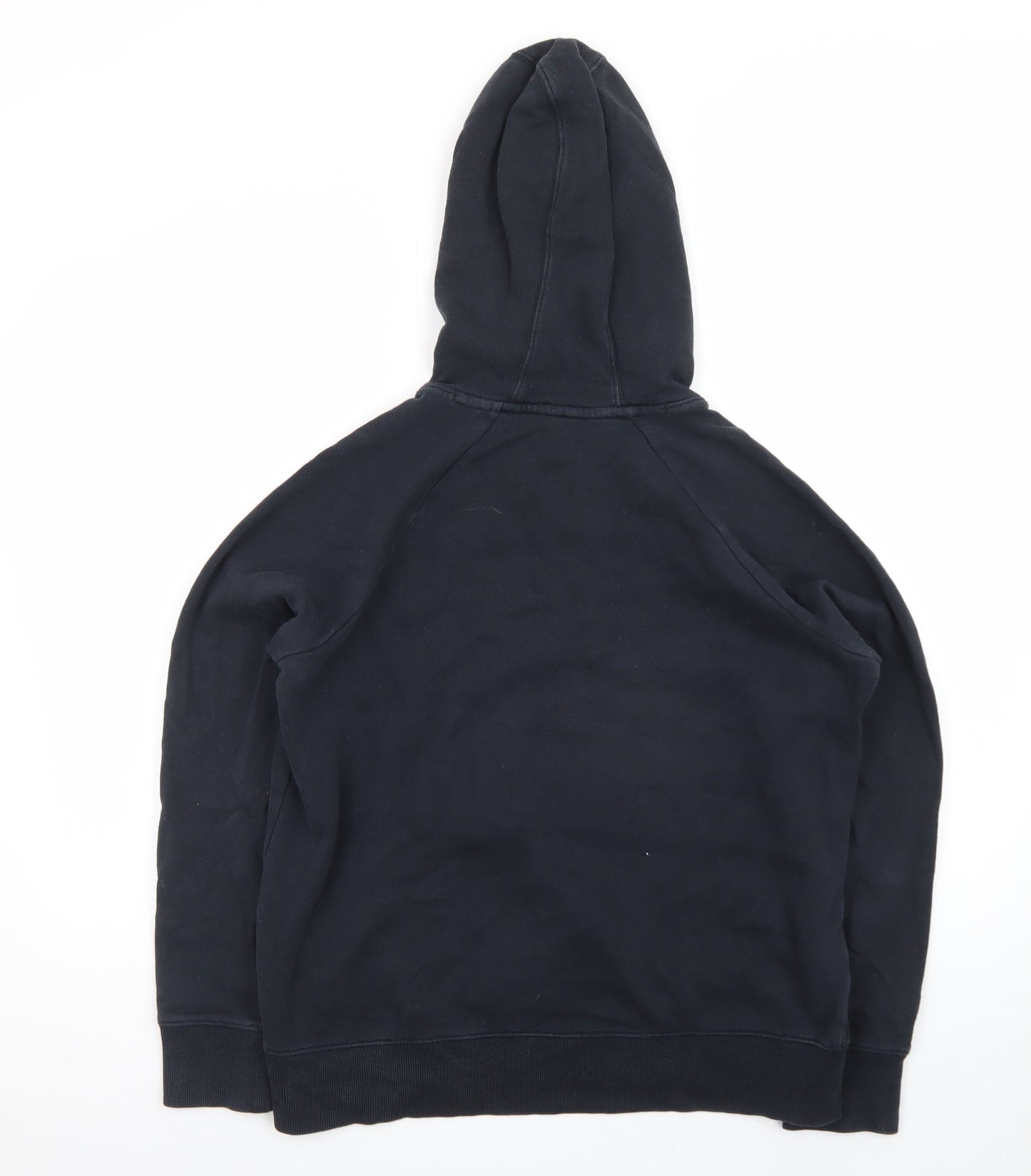 Under Armour Men’s Black Pullover Hoodie Small Graphic Logo Fleece