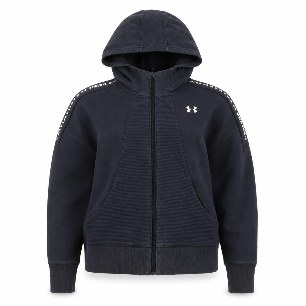 Under Armour Women's Black Medium Full Zip Hoodie Threadborne