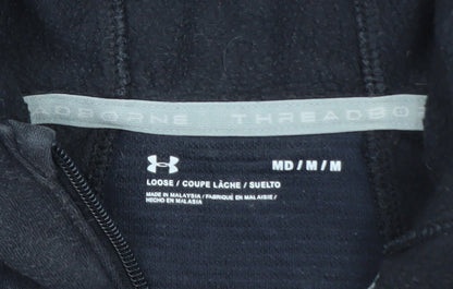 Under Armour Women's Black Medium Full Zip Hoodie Threadborne