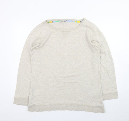 Rule The Water Women’s Beige Cotton Pullover Jumper Size 16
