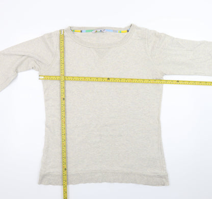 Rule The Water Women’s Beige Cotton Pullover Jumper Size 16