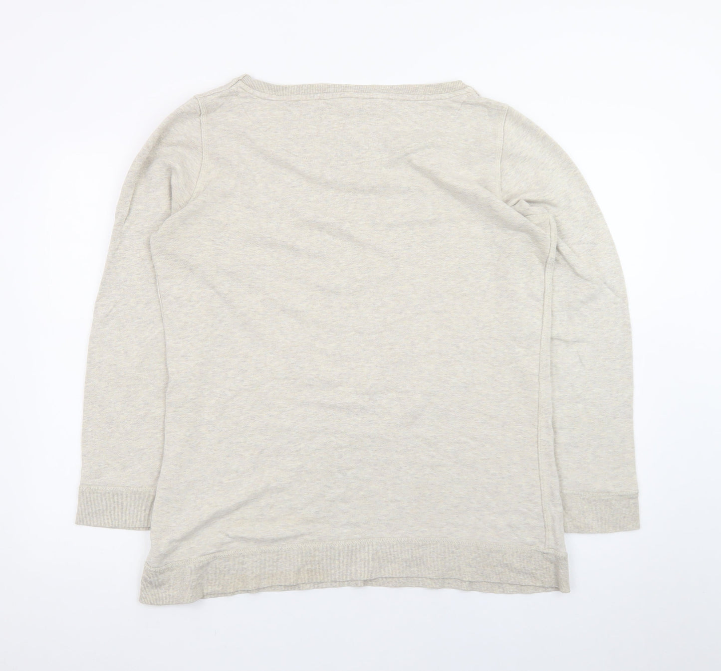 Rule The Water Women’s Beige Cotton Pullover Jumper Size 16