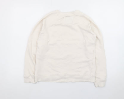 Crew Clothing Company Women Beige Salcombe Pullover Sweatshirt Size 10