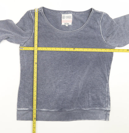 Fat Face Womens Blue Size 16 Pullover Sweatshirt Casual Cotton