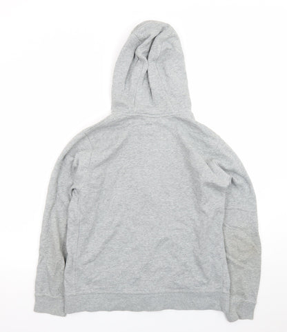 Nike Teens Grey Full Zip Hoodie XL Regular Fit