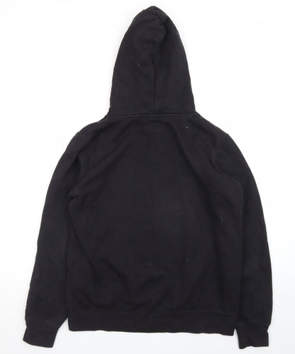 Champion Men’s Black Pullover Hoodie Large Fleece Regular Fit