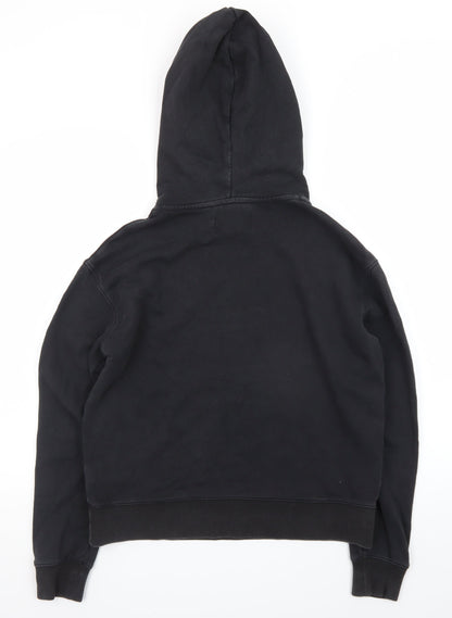 Calvin Klein Jeans Men's Black L Pullover Hoodie with Logo