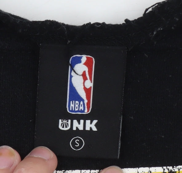 UNK NBA Los Angeles Lakers Black Sweatshirt Women S Cotton Blend