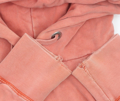 H&M L.O.G.G Women’s Coral Pullover Hoodie Size M Casual Cotton