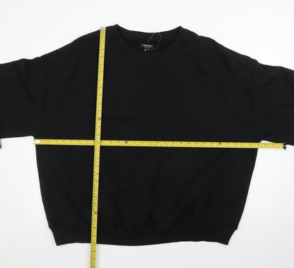 Simply Be Women’s Black Size 24 Pullover Sweatshirt