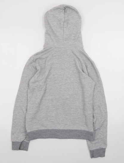 Cache Cache Womens Grey Pullover Hoodie Small Casual Lightweight