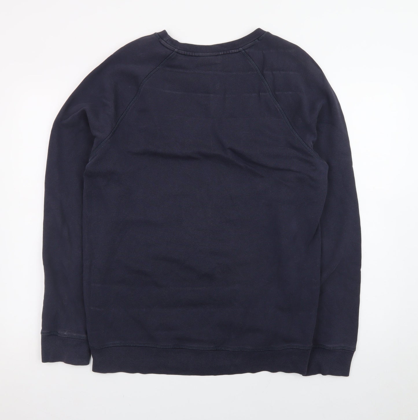 Hugo Boss Men's Blue Crew Neck Pullover Sweatshirt L