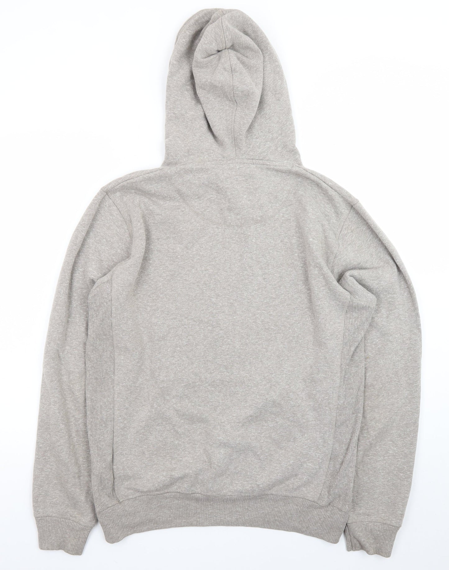 Weird Fish Mens Grey Pullover Hoodie Medium Hooded Sweatshirt
