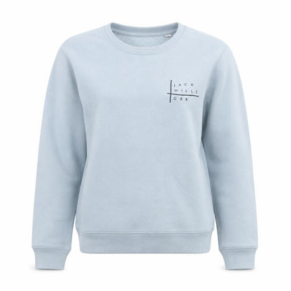 Jack Wills Women Blue XS Crew Neck Pullover Sweatshirt