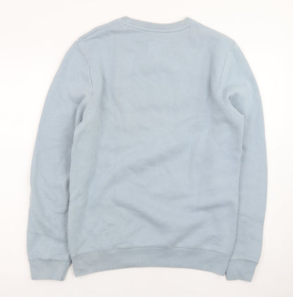 Jack Wills Women Blue XS Crew Neck Pullover Sweatshirt