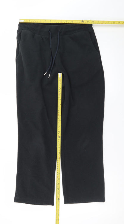 Damart Women’s Black Thermal Fleece Sweatpants Size 10-12