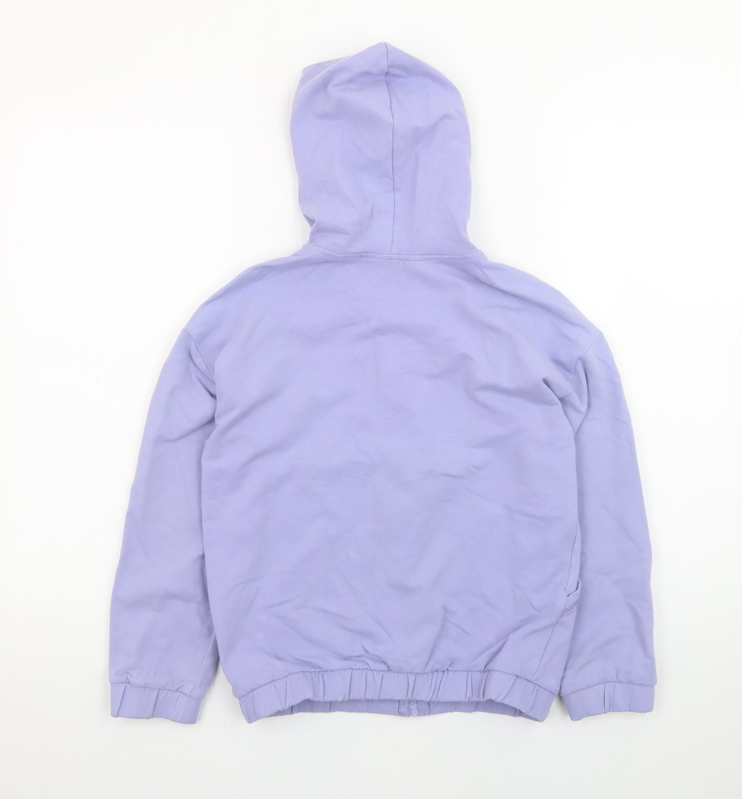 United Colors of Benetton Teens Purple Full Zip Hoodie Size 140cm