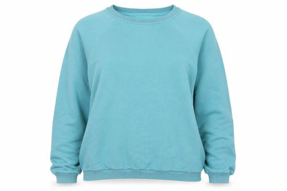 Jigsaw Women Blue Pullover Sweatshirt S/M Casual Crew Neck