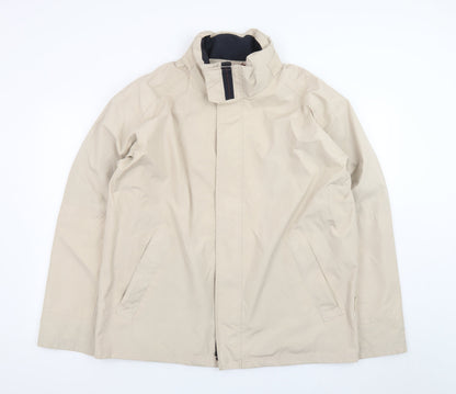 Brook Taverner Men's Beige 42 Regular Water Resistant Jacket