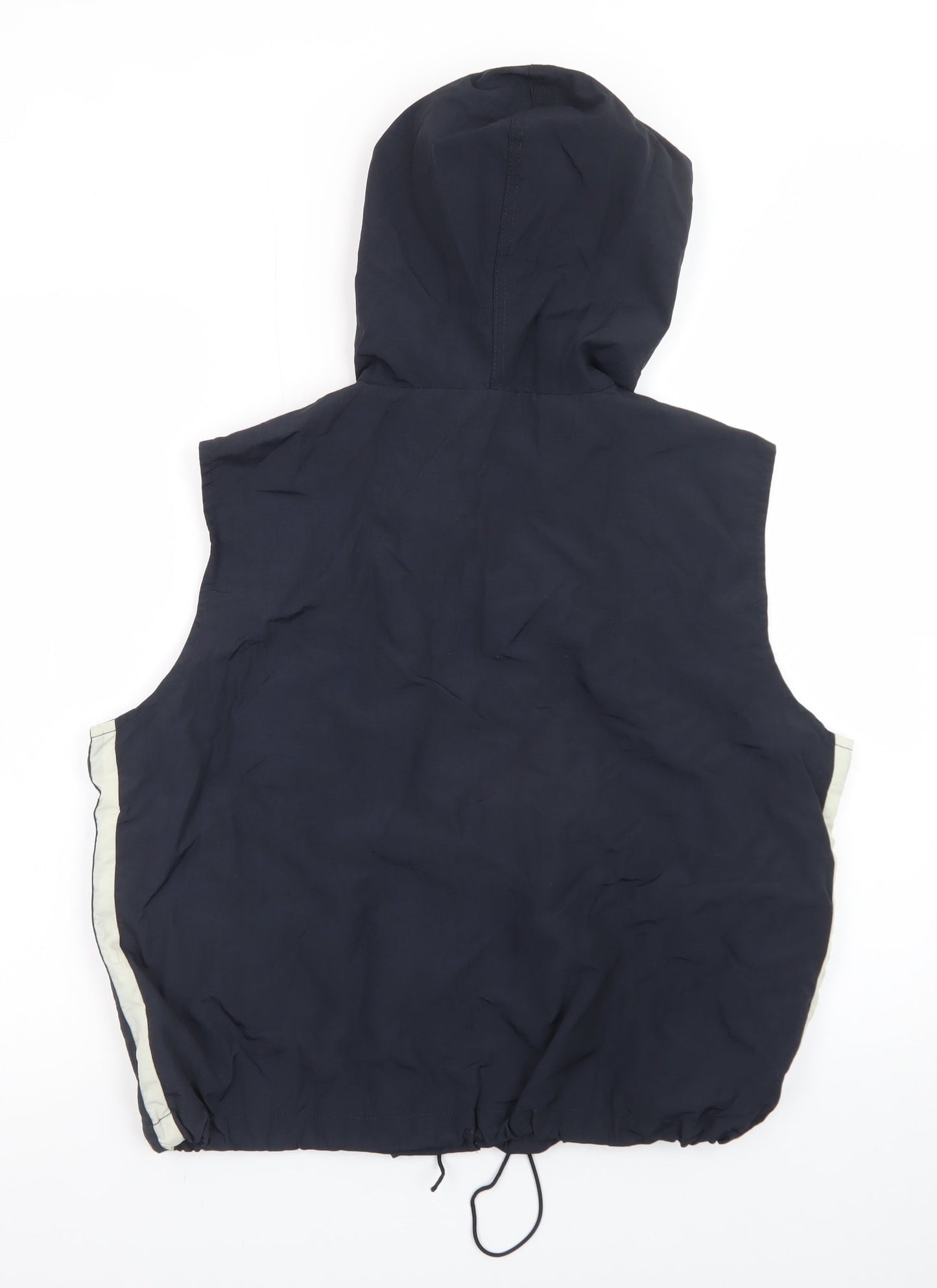 Urban Star Originals Men's Blue XL Hooded Bodywarmer Gilet
